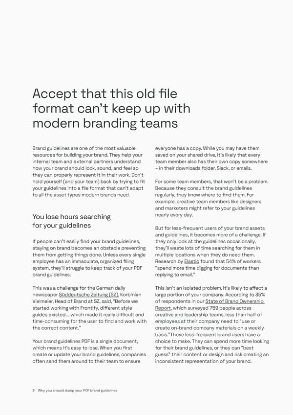 Why you should dump your PDF brand guidelines - Page 3